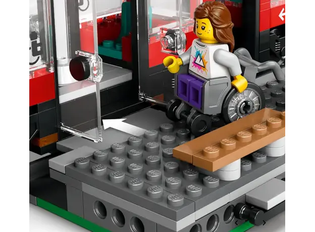 LEGO Constructor City Downtown streetcar and station, 7 image