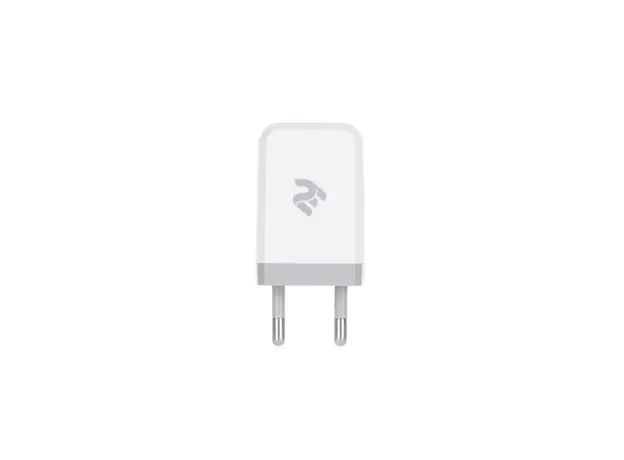 Mobile phone charger 2E Wall Charge USB Wall Charger USB: DC5V / 2.1A, white, 2 image