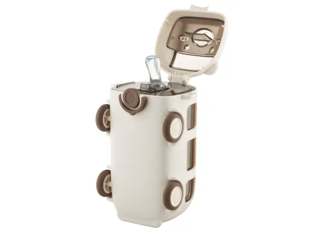 Ardesto Bottle Bear Bus 500ml, plastic, white