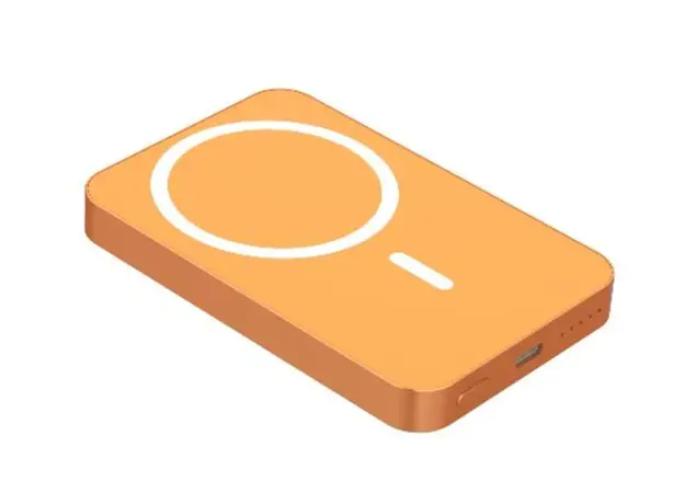 Portable charger Celly MAGSAFE PB MATCH 5000MAH ORANGE