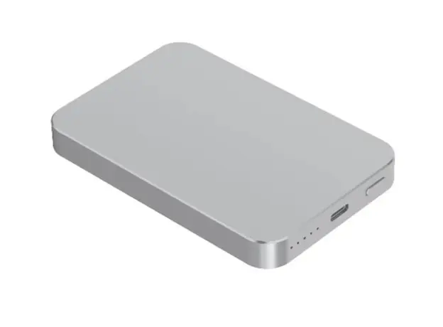 Portable Charger Celly MAGSAFE PB MATCH 5000MAH WHITE, 2 image