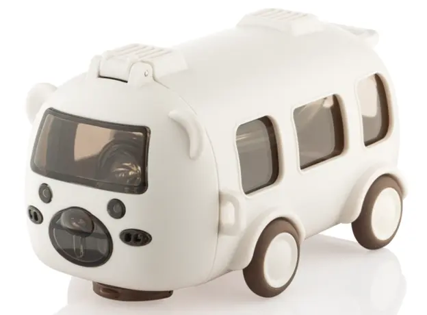 Ardesto Bottle Bear Bus 500ml, plastic, white, 3 image