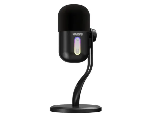 MARVO Blast 50 Black Streaming Microphone, 4 image