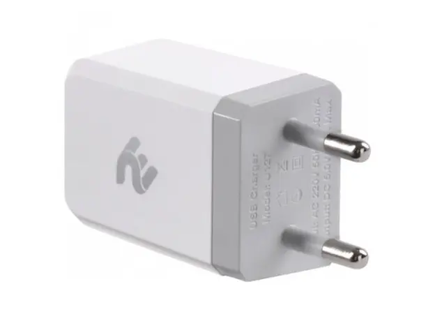 Mobile phone charger 2E Wall Charge USB Wall Charger USB: DC5V / 2.1A, white