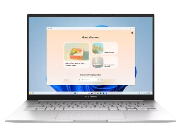 Asus Zenbook 14" 3K OLED 120Hz Ultra 9 285H 32GB 1TB SSD Intel Graphics Win 11 Home Foggy Silver