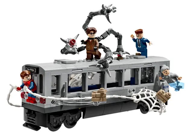LEGO Constructor Super Heroes Spider-Man vs. Doc Ock Subway Train Scene, 2 image