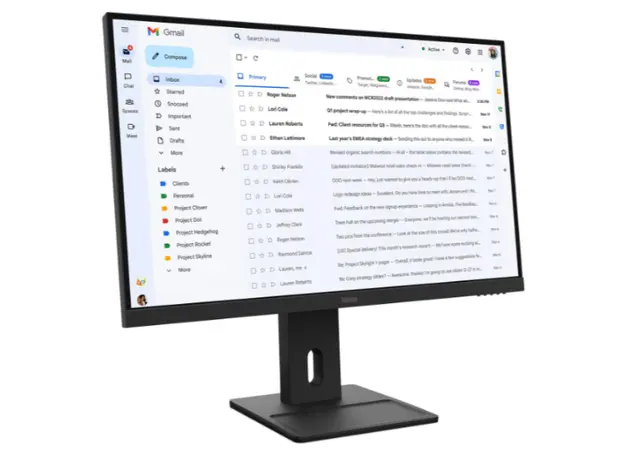 Monitor Lenovo ThinkVision E27-40 27 1920x1080 4ms 100Hz Black, 2 image