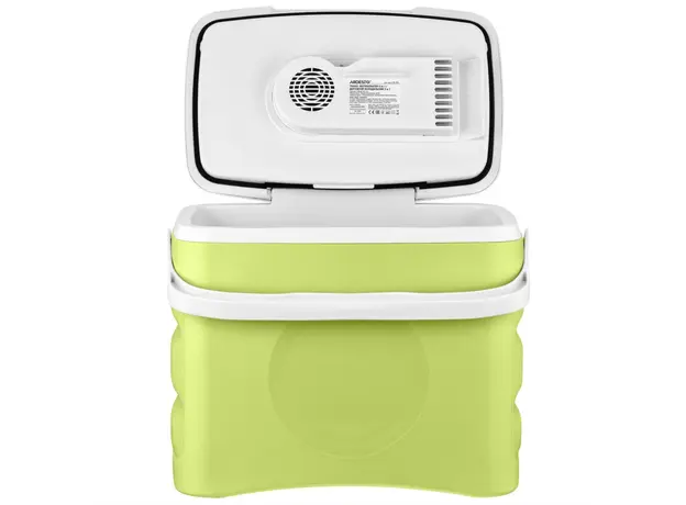 Passenger refrigerator ARDESTO travel refrigerator, 2in1, 25l, 220/12V, heating 55°C, cooling 18-20°C, USB port, 4.8kg, light green, 2 image