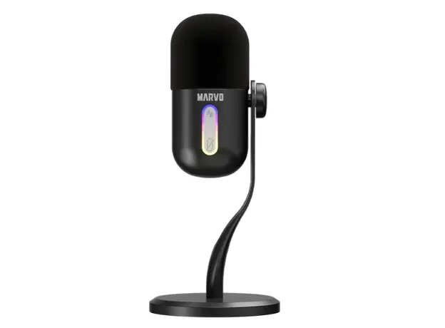 MARVO Blast 50 Black Streaming Microphone