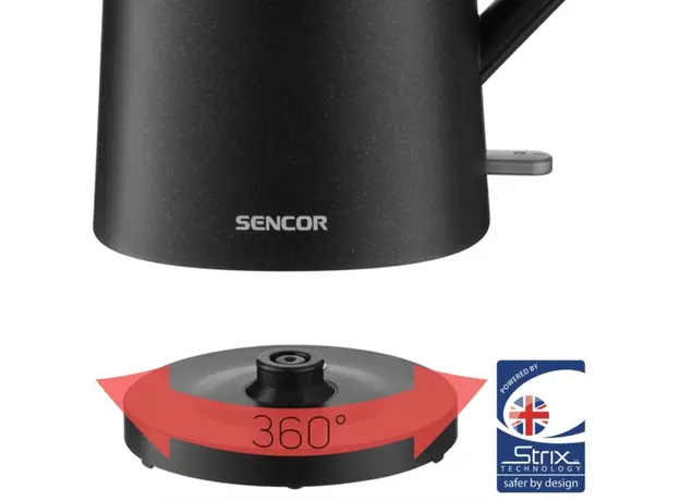 Electric kettle Sencor SWK 0551BK, 3 image