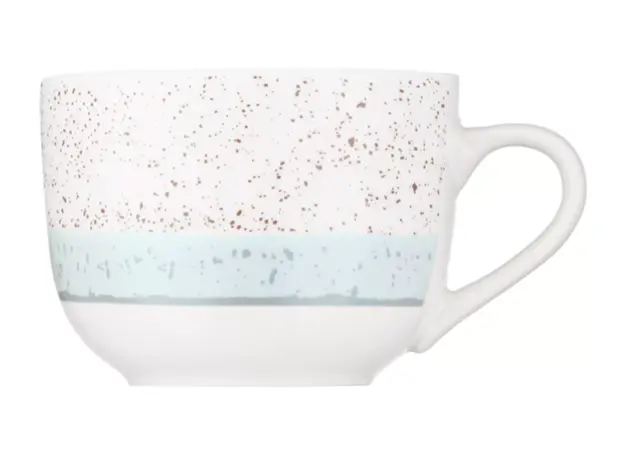 ARDESTO Mug Siena, 500ml, porcelain, white-blue 767637177573, 2 image