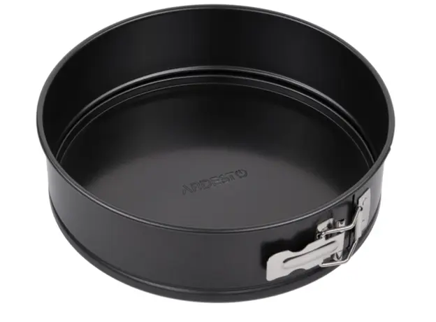 Baking form Ardesto Springform pan Gemini, 24х6.5cm, carbon steel, round, gray