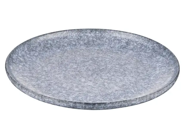 Plate ARDESTO Loreto, 27cm, porcelain, gray 767637176071, 2 image