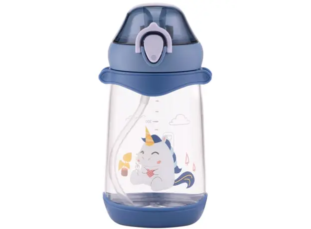 Ardesto Bottle for kids Unicorn, 500ml, plastic, blue