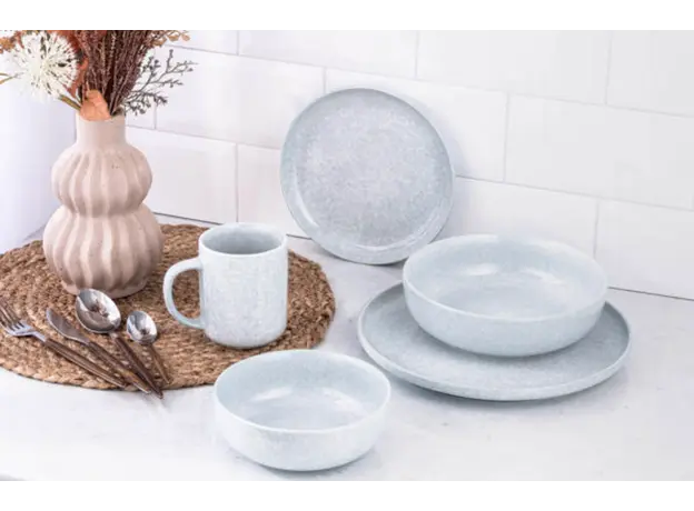 Cup ARDESTO Loreto, 650ml, 15.5cm, porcelain, blue 767637176156, 4 image