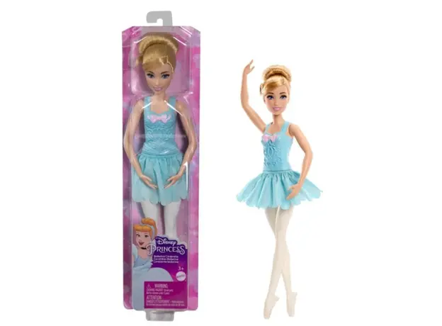 Doll MATTEL Disney Princess Fashion Doll OPP Ballerina Doll - Cinderella