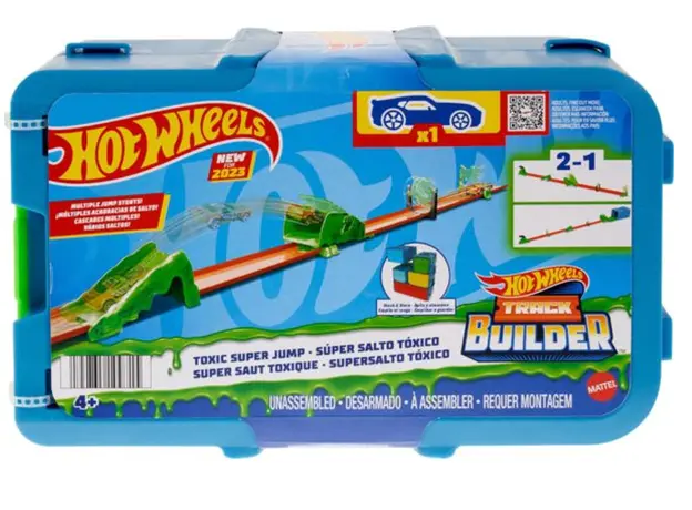 Toy track Mattel HW TB Toxic Jump Pack