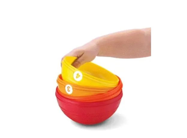 Toy figures MATTEL Stack & Roll Cups, 2 image