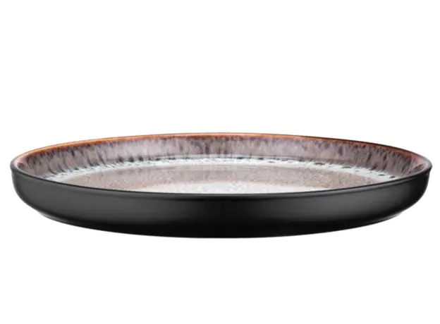 Ardesto Dessert plate Bolzano, 20.3cm, ceramic, black-brown, 2 image