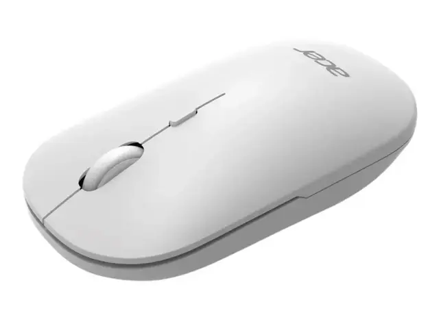 Acer Mouse wireless dual mode 2.4GHz and BT5.2, 4 buttons, AMR130, White, 2 image