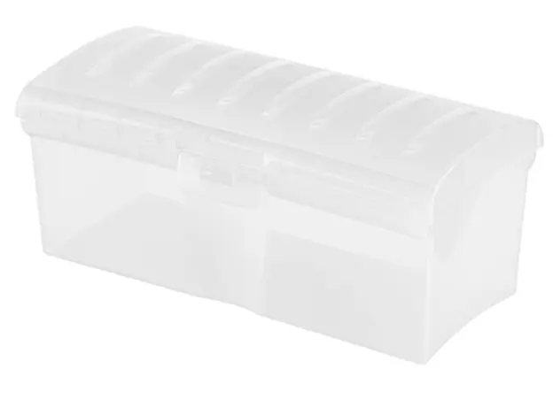 Ardesto Bread bin Fresh, 29x14x12.5cm, plastic, white