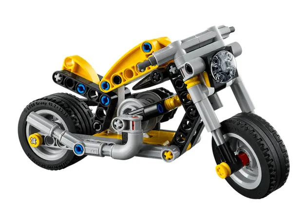 LEGO Constructor Technic Yellow Motorcycle, 2 image