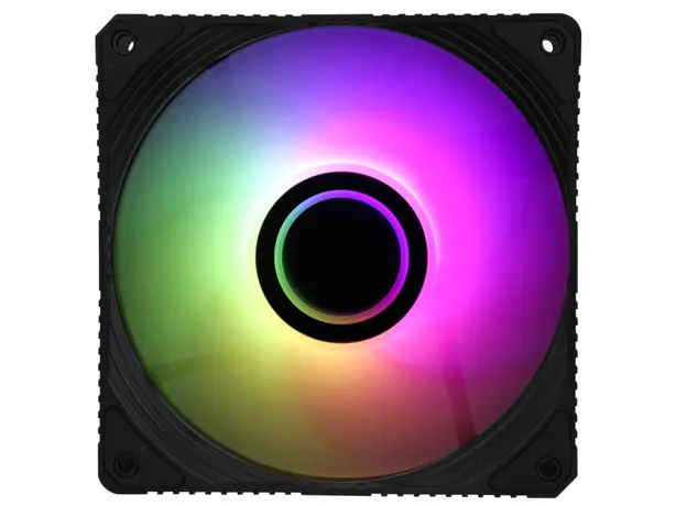 Cooler 2E GAMING Case Fan Air Cool Infinity ACF120IW-ARGB, 120mm, 1200rpm, 3pin, 3pin +5VARGB, 23dBa, black