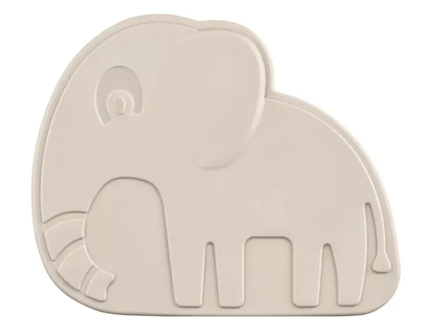 Container ARDESTO Lunch box Fresh Elephant 1l, plastic, grey, 2 image