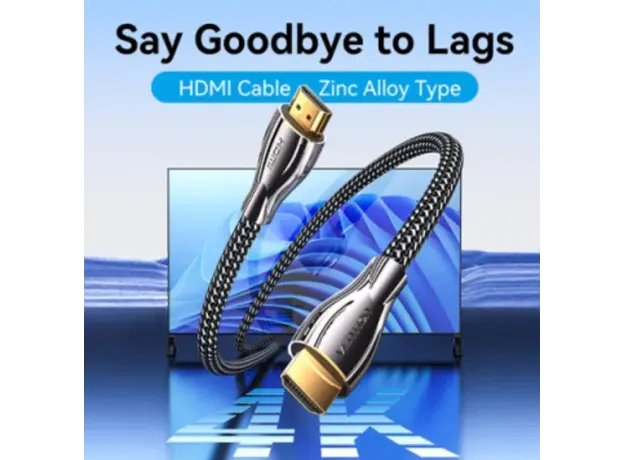 Vention ALMBN 4K/30Hz HDMI Cable 15m Black, 3 image