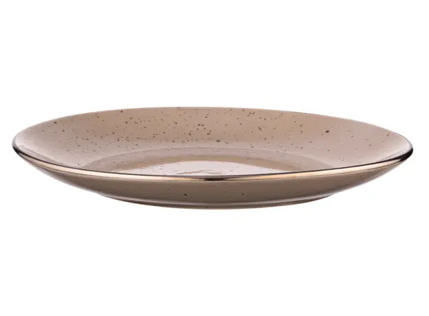 ARDESTO Dinner plate Emilia, 27.5cm, ceramic, brown 767637175975, 3 image