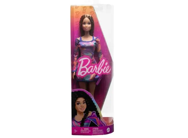 Barbie Doll Mattel Barbie Fashionistas Doll - Rainbow Marble Swirl (New pack.)