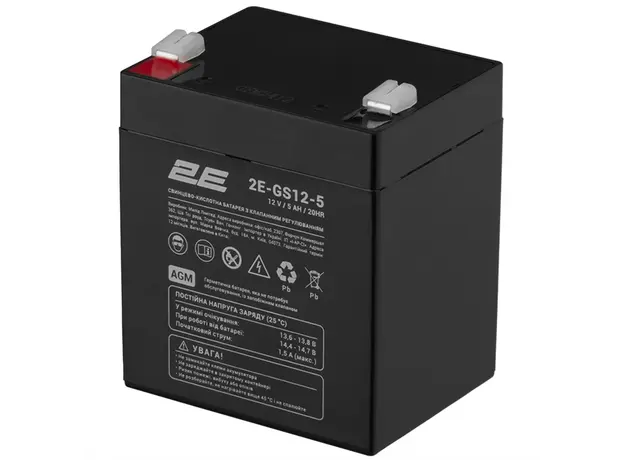 Uninterruptible power supply element 2E GS, 12V, 5Ah, AGM