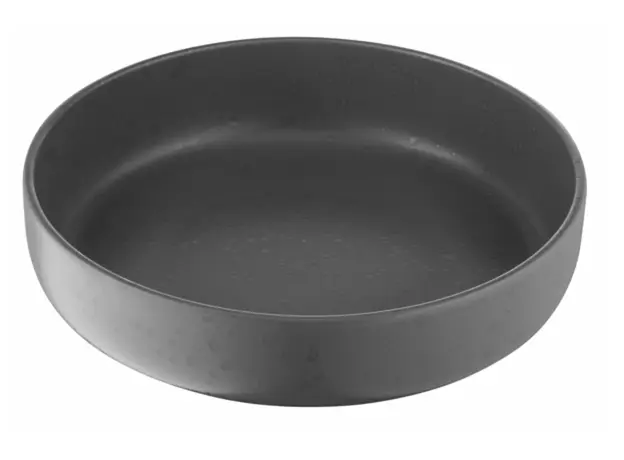 Ardesto Soup plate Trento, 21.5cm, ceramics, gray