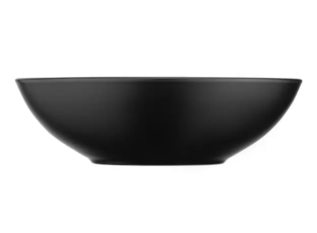 Ardesto Soup plate Bolzano, 630ml, 18cm, ceramic, black-brown, 3 image