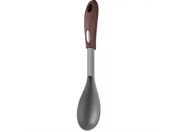 Spoon Ardesto Gemini, 32cm, nylon, gray-brown, 2 image
