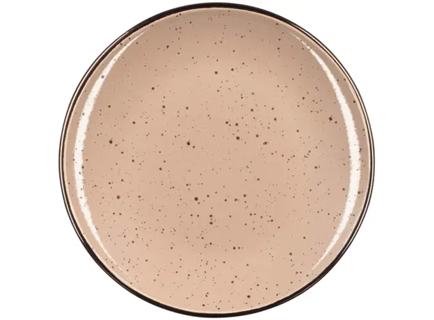 ARDESTO Dessert plate Emilia, 20cm, ceramic, brown 767637175982