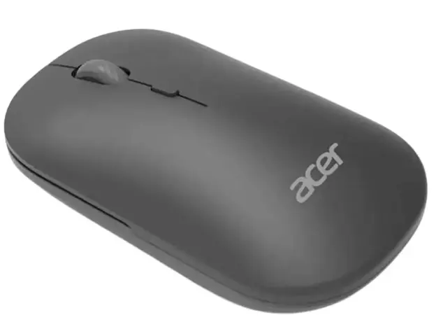 Acer Mouse wireless dual mode 2.4GHz and BT5.2, 4 buttons, AMR130, Black, 3 image