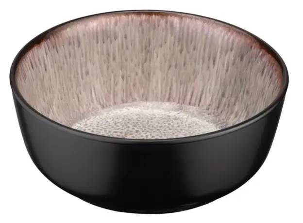 Ardesto Bowl Bolzano, 720ml, ceramic, black-brown