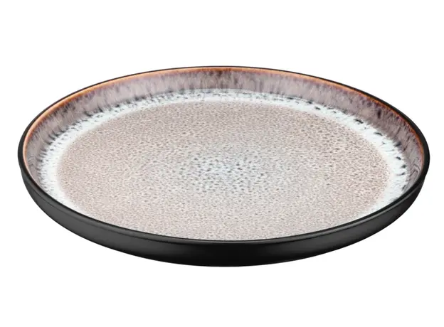 Ardesto Dessert plate Bolzano, 20.3cm, ceramic, black-brown, 3 image