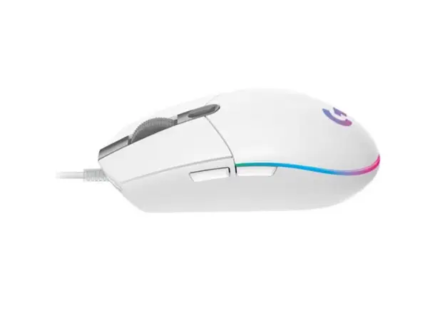 Mouse LOGITECH G102 LightSync White/L910-005824, 2 image