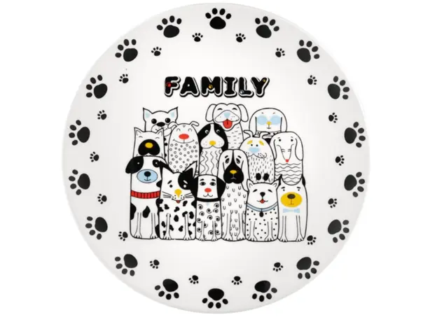Ardesto Set of dishes Family, 3pcs, new bone china, 2 image