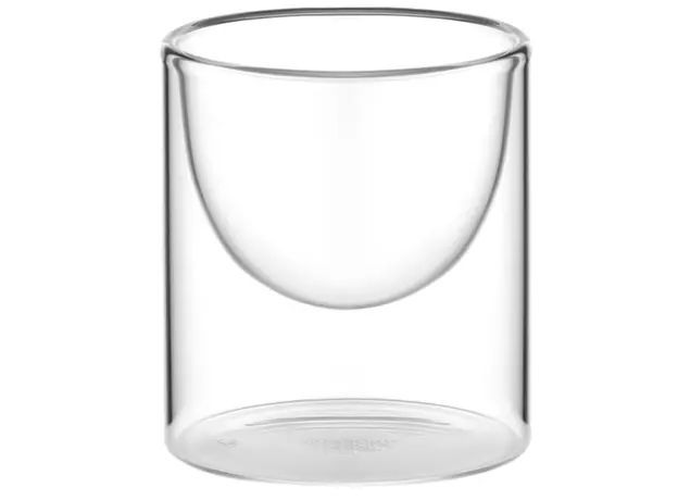 Ardesto Double wall dessert glasses set, 170ml, 2pcs, borosilicate glass, transparent