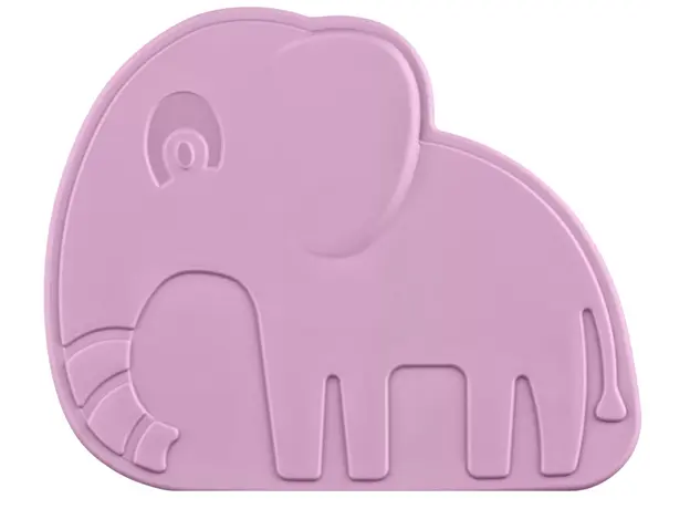 Container ARDESTO Lunch box Fresh Elephant 1l, plastic, purple, 2 image