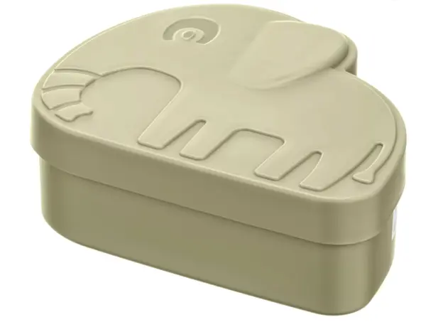 Container ARDESTO Lunch box Fresh Elephant 1l, plastic, green