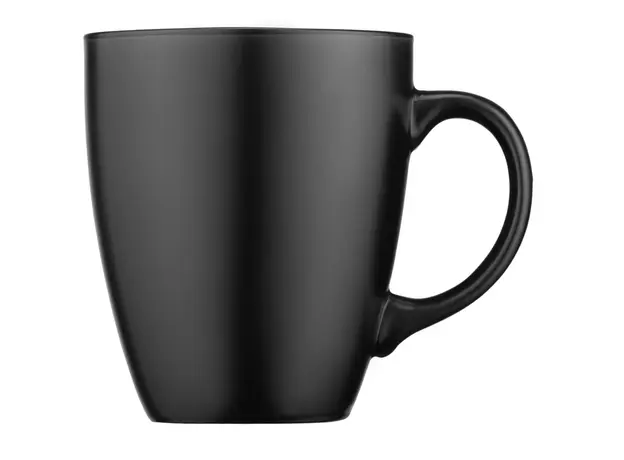 Cup Ardesto Mug Bolzano, 380ml, ceramic, black-brown, 2 image