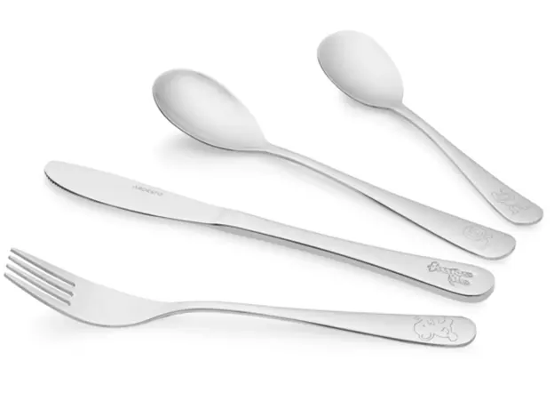 Dana Fork Set Ardesto Children cutlery set Animals, 4 pcs, stainless steel