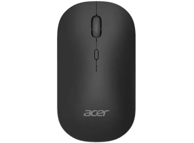 Acer Mouse wireless dual mode 2.4GHz and BT5.2, 4 buttons, AMR130, Black