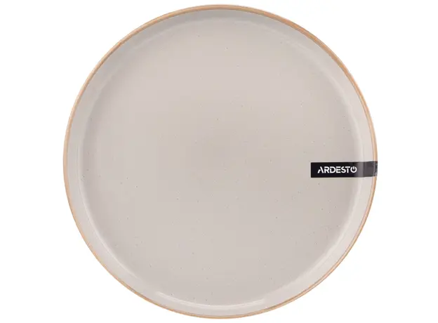 Ardesto Dinner plate Apulia, 26.6cm, ceramic, gray