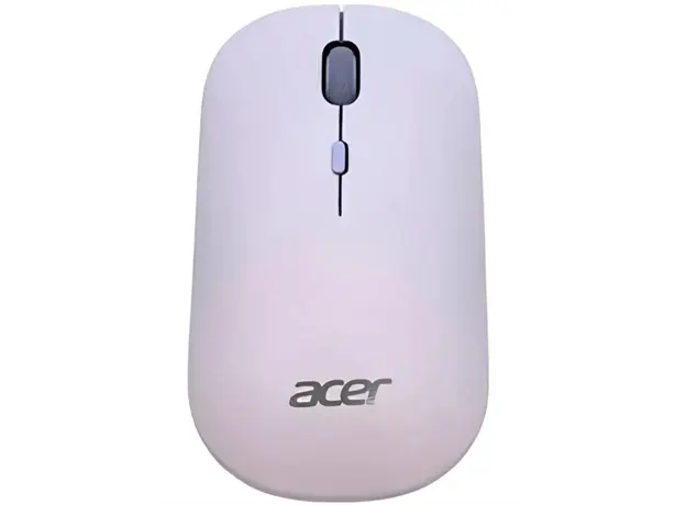 Acer Mouse wireless dual mode 2.4GHz and BT5.2, 4 buttons, AMR130, Purple