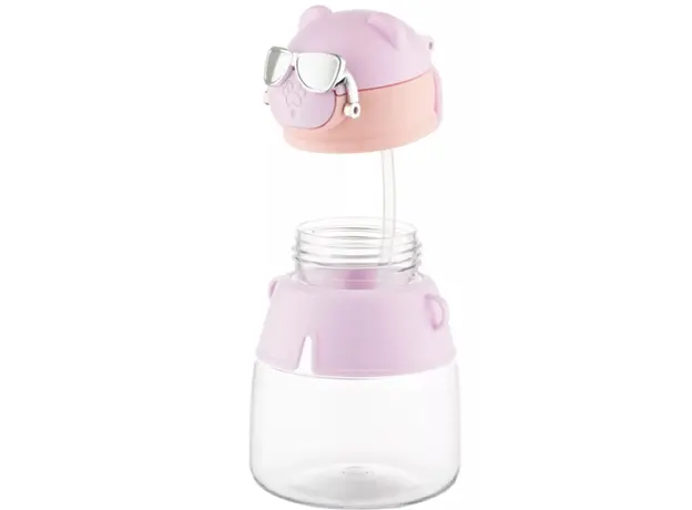 Ardesto Bottle Space 550ml, plastic, pink, 2 image